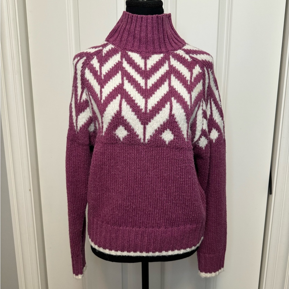 A New Day Mock Neck Sweater Womens Size XS